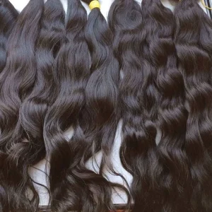 Weft/ Bundle – Natural Wavy Hair